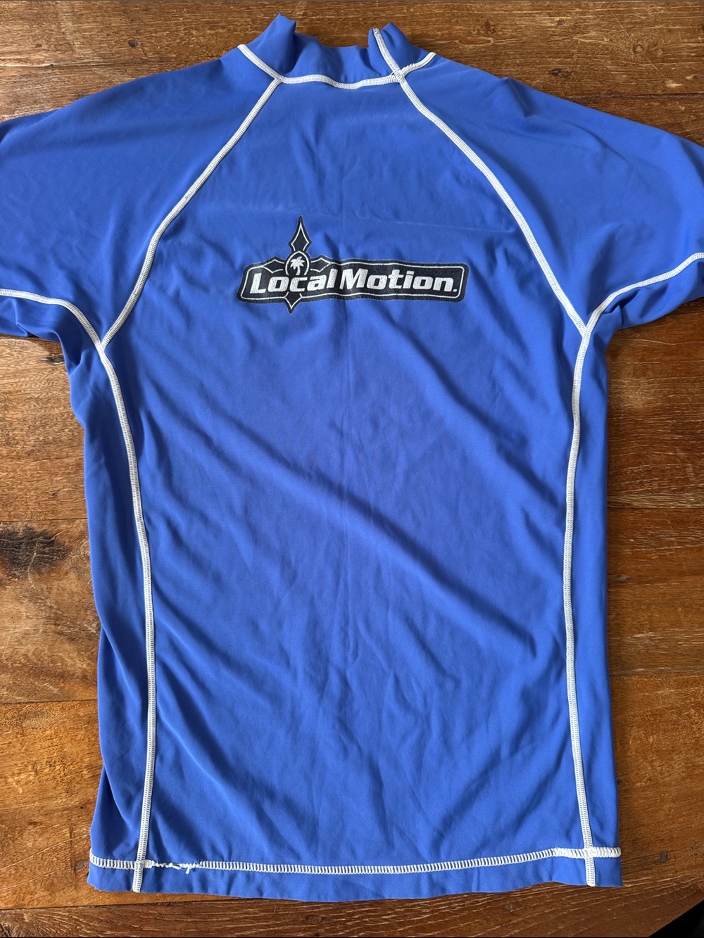 Local Motion Men’s Large Blue Long-Sleeve Rash Guard - Picture 2 of 6